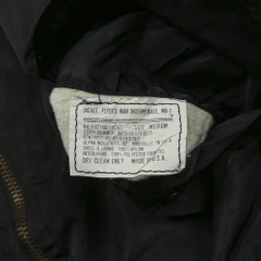 80s Alpha Industries USA Made MA-1 Bomber Jacket Size M