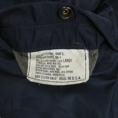 60s Repro. Alpha Industries MA-1 Bomber Jacket Size L
