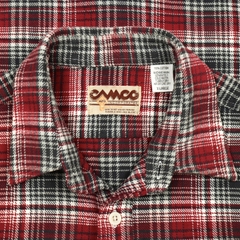 Camco Mfg Heavy Flannel Work Shirt Size XL