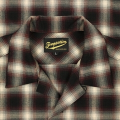 Temptation Shadown Plaid Shirt Size L