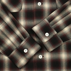 Temptation Shadown Plaid Shirt Size L