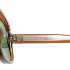 80s U.S. Military Issue Glasses Brown - Green Lens [50-20]