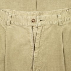 90s Casey Jones Corduroy Pleated Trousers Size 34