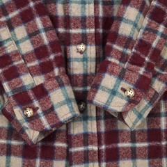 Vintage 70s Pendleton Wool Plaid Shirt Size S