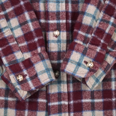 Vintage 70s Pendleton Wool Plaid Shirt Size S