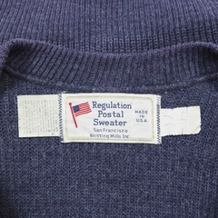 Vintage U.S. Mail Postal Sweater by San Francisco Knitting Size M