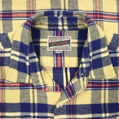 90s Wrangler Japan Flannel Work Shirt Size M