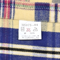 90s Wrangler Japan Flannel Work Shirt Size M