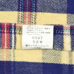 90s Wrangler Japan Flannel Work Shirt Size M