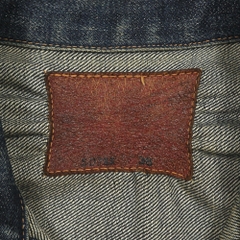 2001 LEVI'S LVC 507XX Type 2 Selvedge Denim Jacket Size M