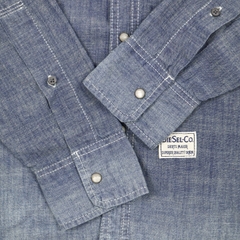 Diesel Chambray L/S Work Shirt Style Size M