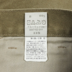 Blue Way Made in JP Canvas Jeans Size 30