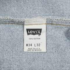 90s Levi's 550 Made in USA Denim Jeans Size 33