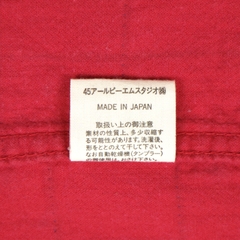 45rpm 45R Japan Made Flannel Shirt Size L