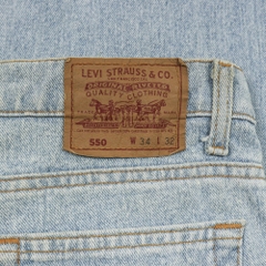 90s Levi's 550 Made in USA Denim Jeans Size 33