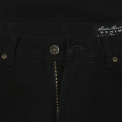 Eddie Bauer Relaxed Fit Black Denim Jeans Size 34