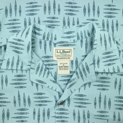 L.L.Bean Cotton Open-collar Shirt Size S