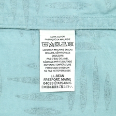 L.L.Bean Cotton Open-collar Shirt Size S