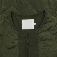 American Holic Olive Quilted Jacket Size M