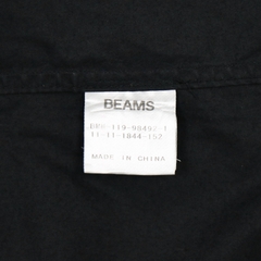 Beams Japan Black Utility Shirt Size S