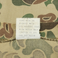 Vtg Ideal USA Frogskin Camo Hunting Jacket Size L