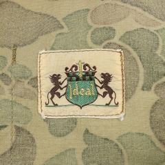 Vtg Ideal USA Frogskin Camo Hunting Jacket Size L