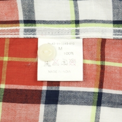 Beams Japan Plaid Work Shirt Size S
