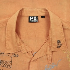 Avirex Company Graphic Work Shirt Size L