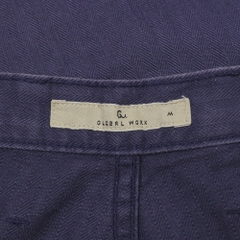 Global Work Purple Herringbone Baker Pants Size 32