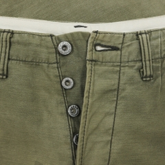 Momotaro Japan Olive Sateen Utility Pants Size 29