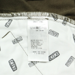 Chums Olive Utility Tapered Pants Size 33