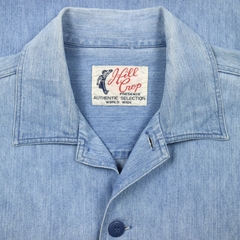 Hill Crop Selvedge Denim Chore Jacket Size XL