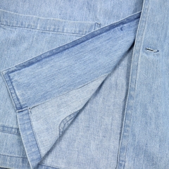 Hill Crop Selvedge Denim Chore Jacket Size XL