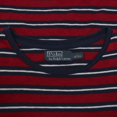Polo Ralph Lauren Stripe Pocket T-Shirt Size L