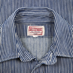 Deluxe Ware Japan Hickory Work Shirt Size S