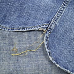 Remi Relief Japan Denim Western Shirt Size S