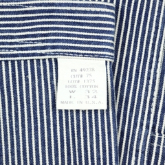 Vintage Stan Ray Hickory Stripe Painter Pants Size 32