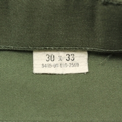 80s U.S. Army OG-507 Utility Pants Size 28
