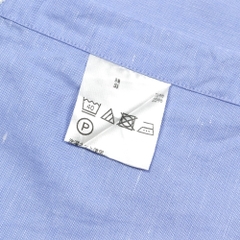 Aquascutum Cotton Linen Button-down Shirt Size 39 / M