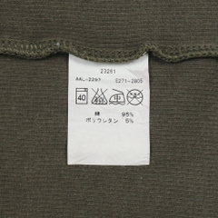 Alpha Industries Olive L/S T-Shirt Size L