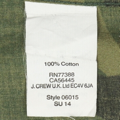 J.Crew Company Camo Work Shirt Size L