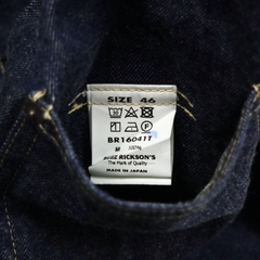 Buzz Rickson’s WW2 Type 1 Denim Jacket T-back Size 46/XL
