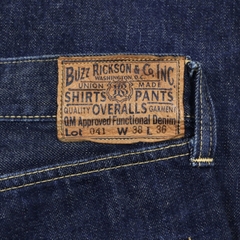 Buzz Rickson’s WW2 Model Selvedge Denim Jeans Size 36