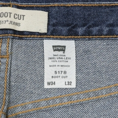 2000s Levi's 517 Denim Bootcut Jeans Size 34
