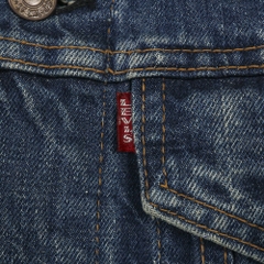 Vintage 60s Levi's USA Type 3 Denim Jacket Size S
