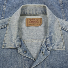 Vintage 80s Levi's USA Sleeve-cutted Denim Jacket Size L