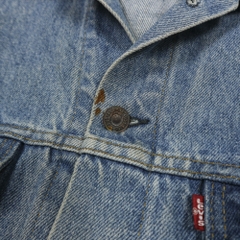 Vintage 80s Levi's USA Sleeve-cutted Denim Jacket Size L