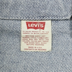 Vintage 80s Levi's USA Sleeve-cutted Denim Jacket Size L