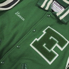 2000s DeLong Made in USA Varsity Jacket Size L