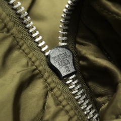 90s Alpha Industries MA-1 Jacket Ground Crew Size L